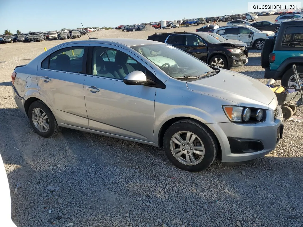 2015 Chevrolet Sonic Lt VIN: 1G1JC5SH3F4111731 Lot: 74720694