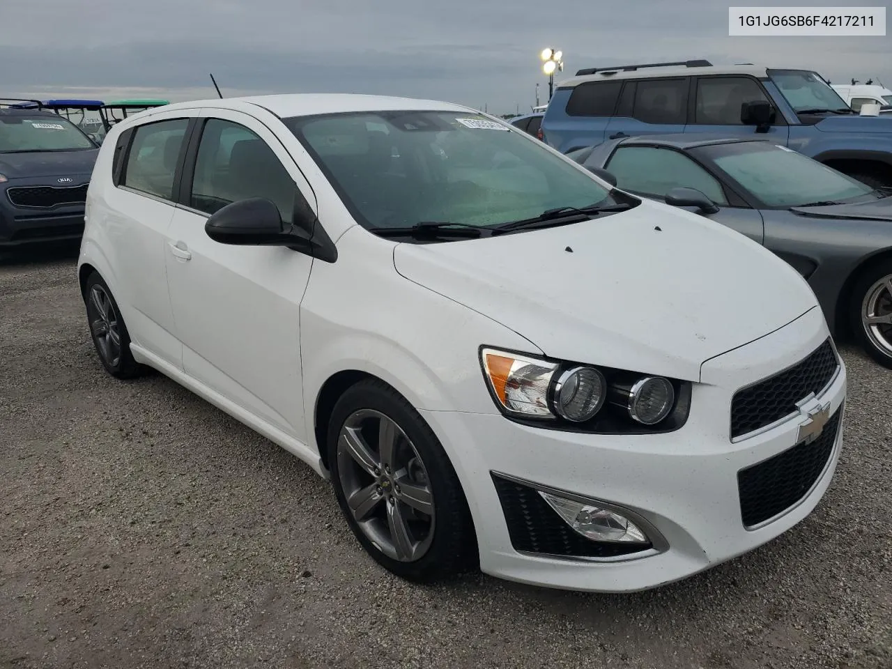 2015 Chevrolet Sonic Rs VIN: 1G1JG6SB6F4217211 Lot: 75035414