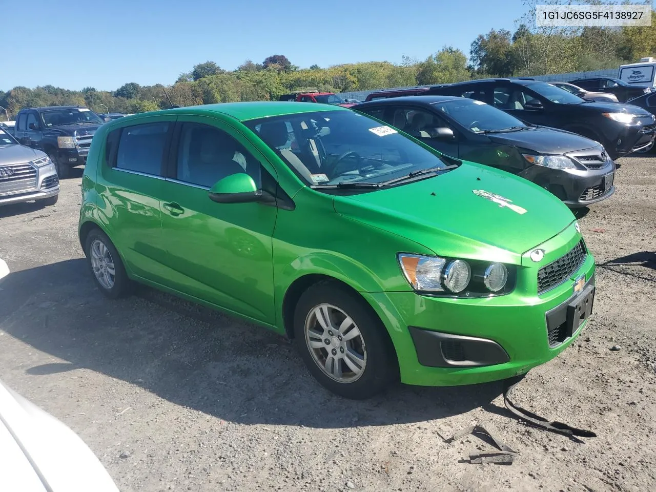 2015 Chevrolet Sonic Lt VIN: 1G1JC6SG5F4138927 Lot: 75042794