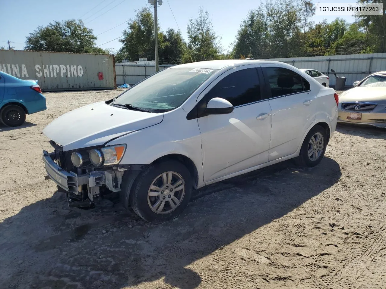 2015 Chevrolet Sonic Lt VIN: 1G1JC5SH7F4177263 Lot: 75492734