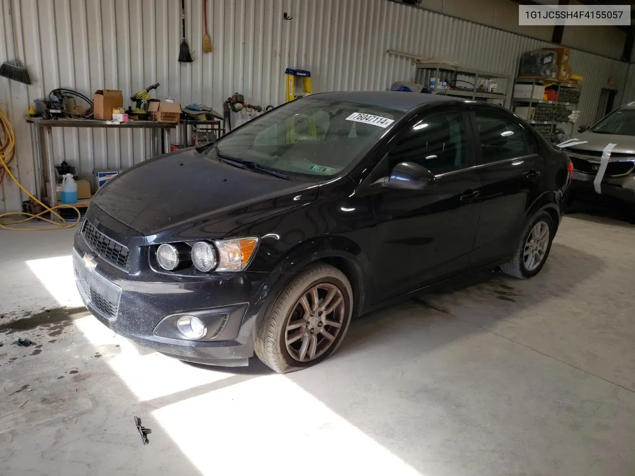 2015 Chevrolet Sonic Lt VIN: 1G1JC5SH4F4155057 Lot: 76047114