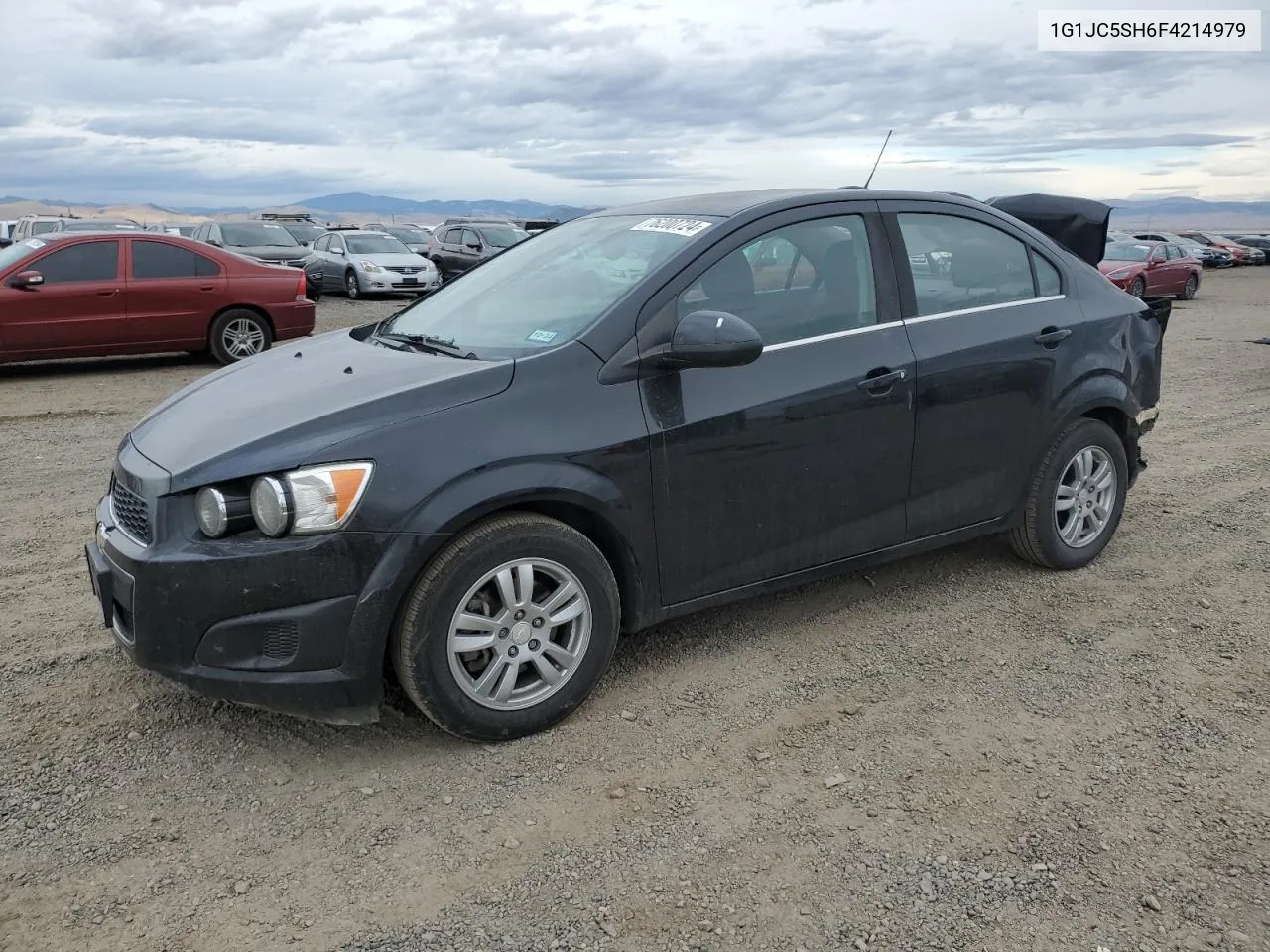 2015 Chevrolet Sonic Lt VIN: 1G1JC5SH6F4214979 Lot: 76200724