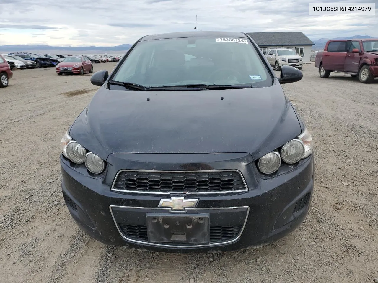 2015 Chevrolet Sonic Lt VIN: 1G1JC5SH6F4214979 Lot: 76200724