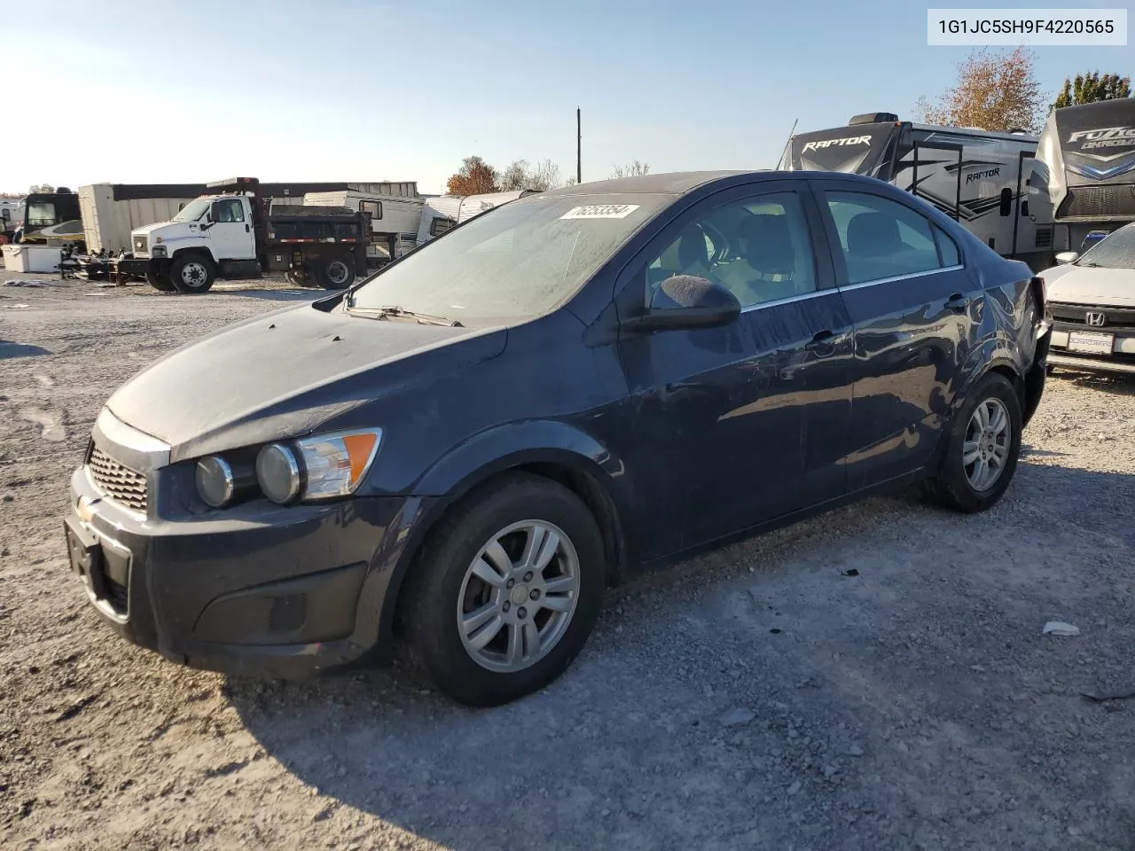 2015 Chevrolet Sonic Lt VIN: 1G1JC5SH9F4220565 Lot: 76253354