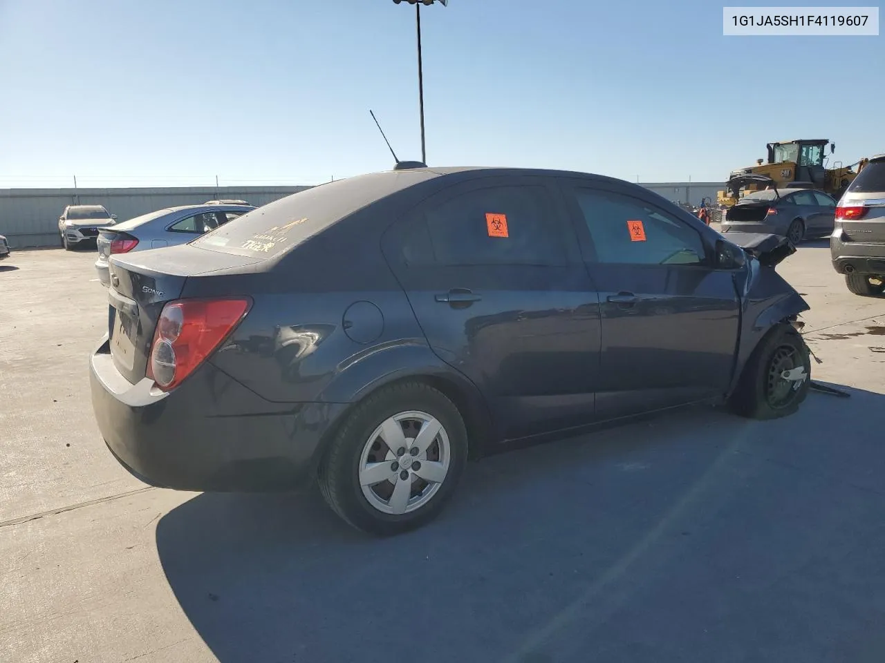 2015 Chevrolet Sonic Ls VIN: 1G1JA5SH1F4119607 Lot: 76397604