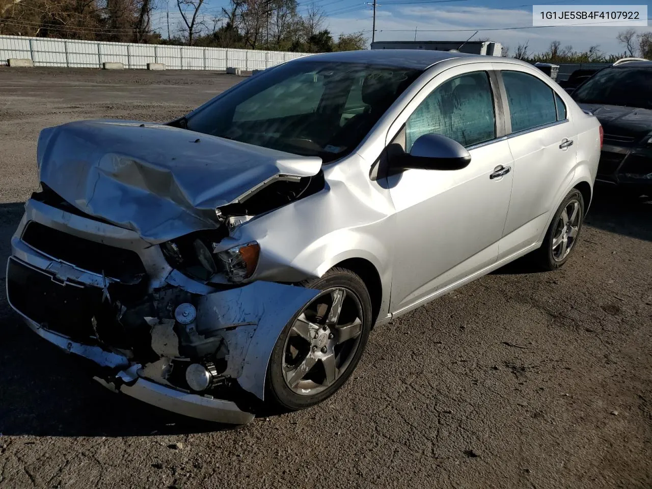 2015 Chevrolet Sonic Ltz VIN: 1G1JE5SB4F4107922 Lot: 76528823