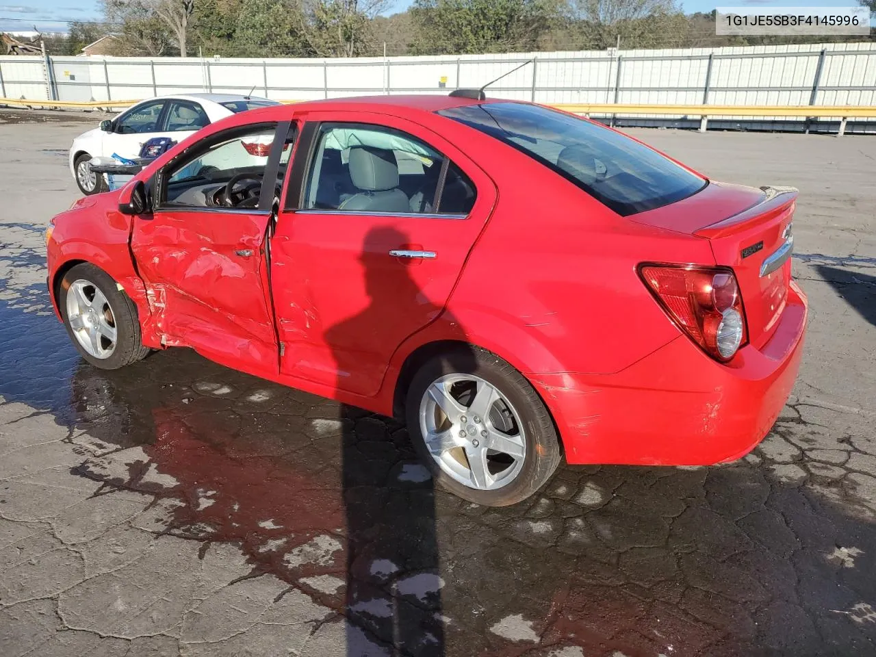 2015 Chevrolet Sonic Ltz VIN: 1G1JE5SB3F4145996 Lot: 76610144