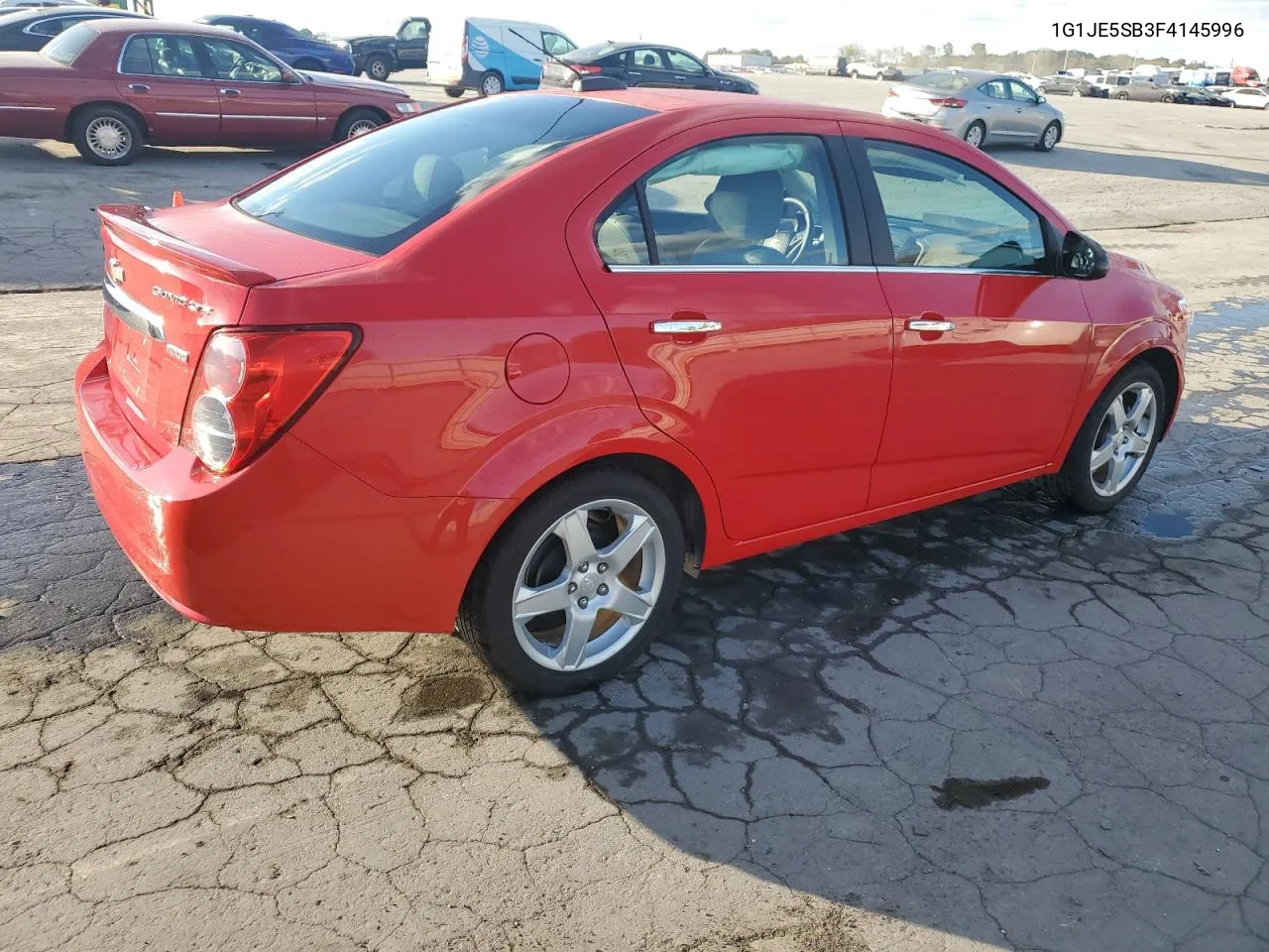 2015 Chevrolet Sonic Ltz VIN: 1G1JE5SB3F4145996 Lot: 76610144