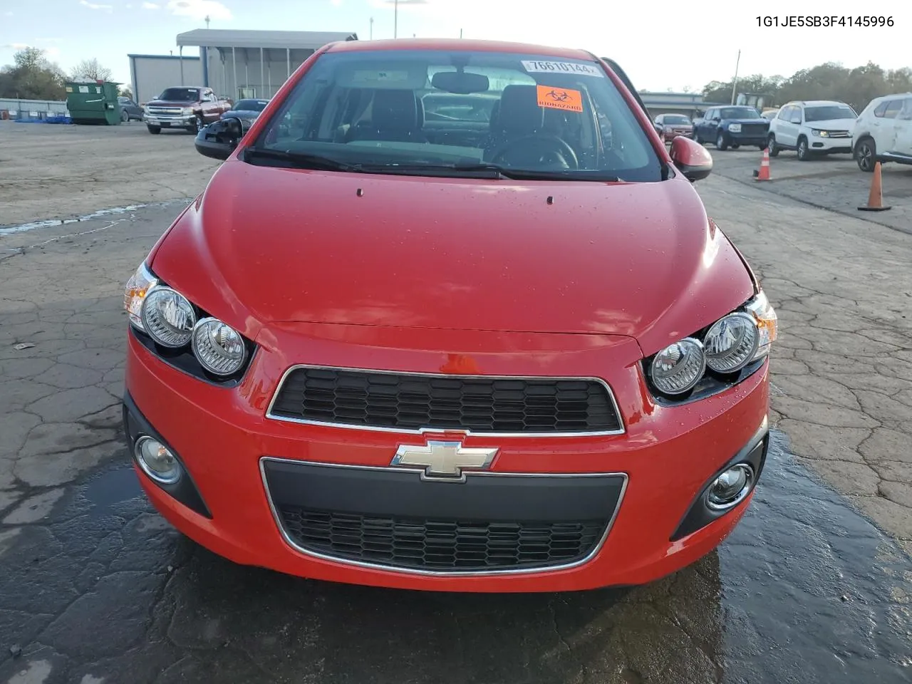 2015 Chevrolet Sonic Ltz VIN: 1G1JE5SB3F4145996 Lot: 76610144