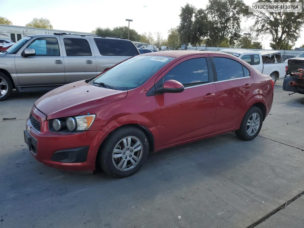 2015 Chevrolet Sonic Lt VIN: 1G1JC5SB9F4130764 Lot: 76669964