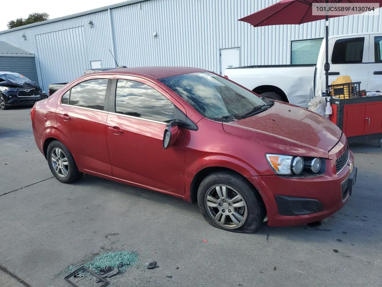 2015 Chevrolet Sonic Lt VIN: 1G1JC5SB9F4130764 Lot: 76669964