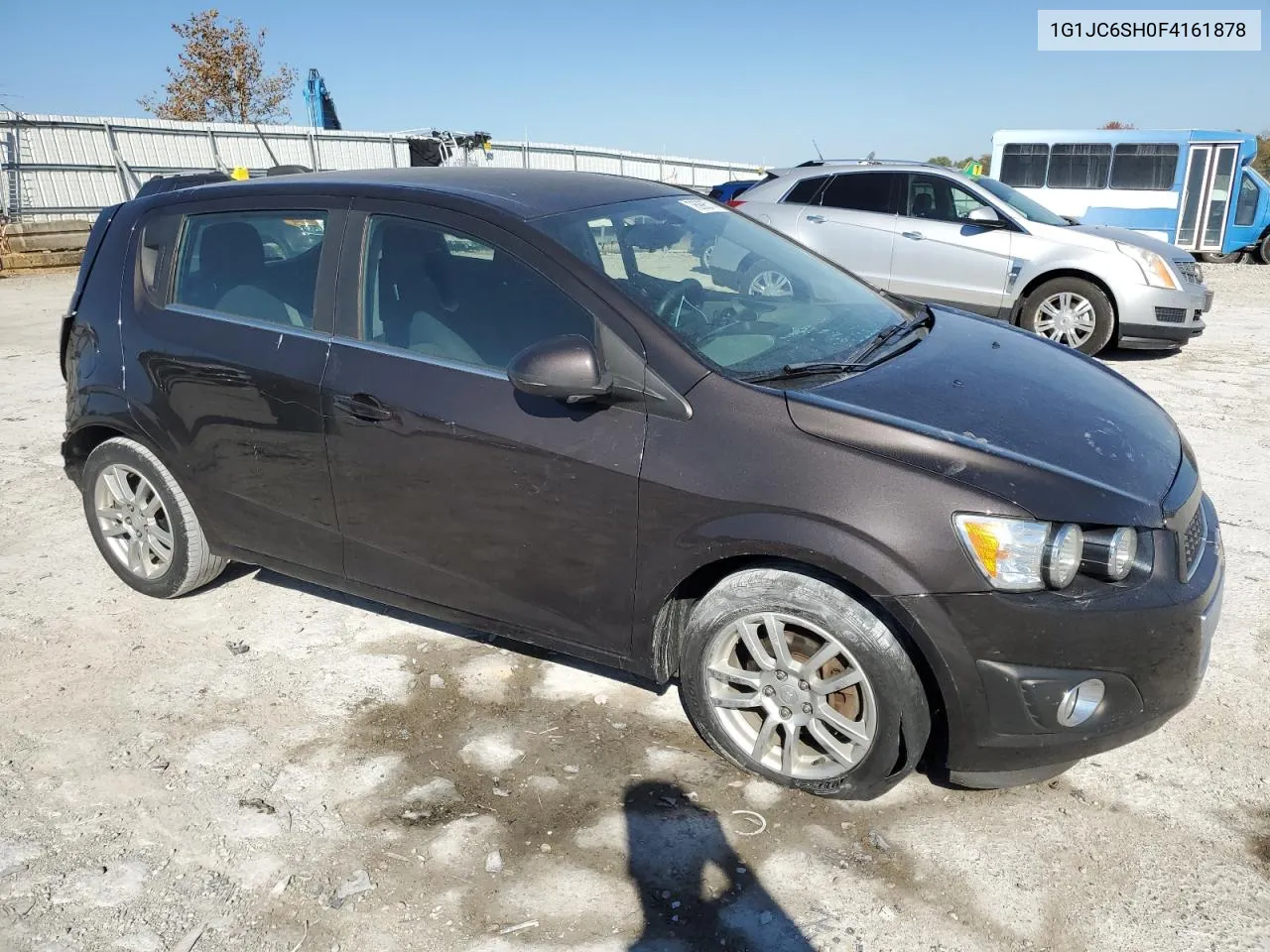 2015 Chevrolet Sonic Lt VIN: 1G1JC6SH0F4161878 Lot: 76995714