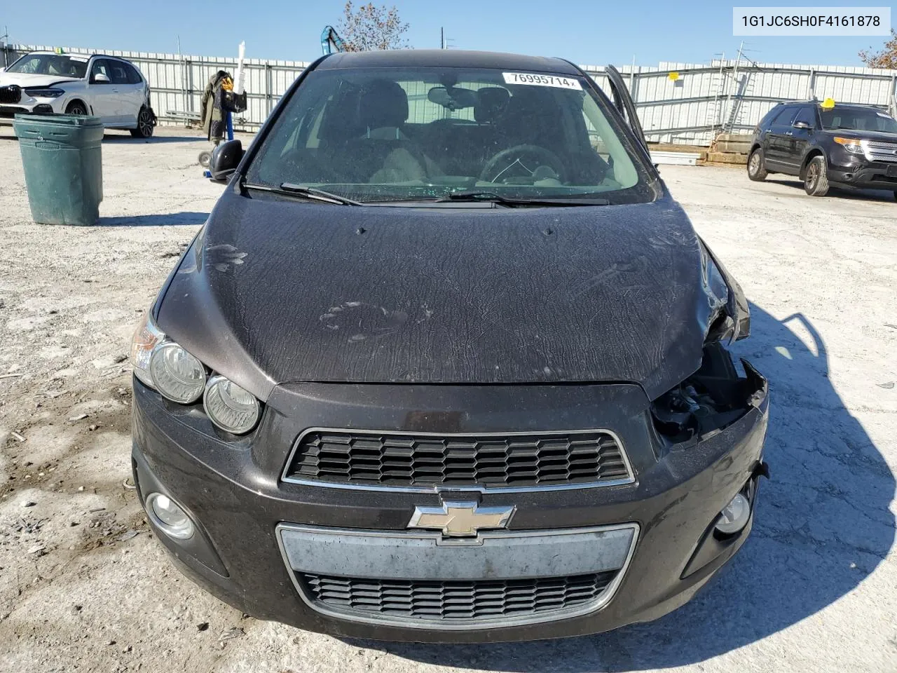 2015 Chevrolet Sonic Lt VIN: 1G1JC6SH0F4161878 Lot: 76995714