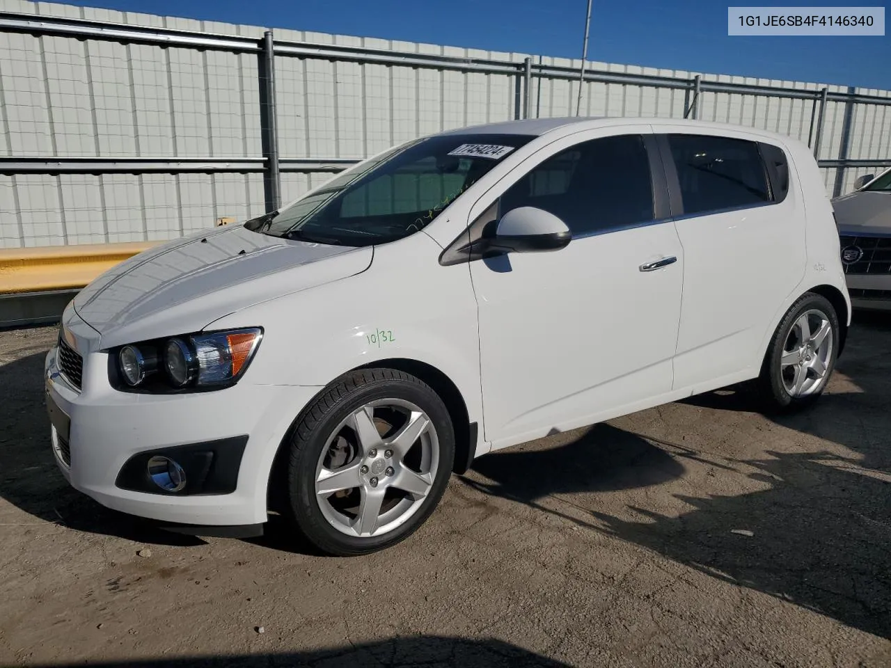 2015 Chevrolet Sonic Ltz VIN: 1G1JE6SB4F4146340 Lot: 77454224