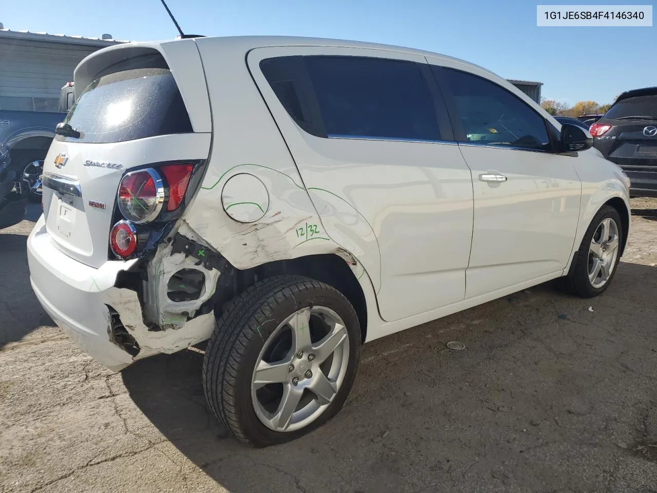 1G1JE6SB4F4146340 2015 Chevrolet Sonic Ltz