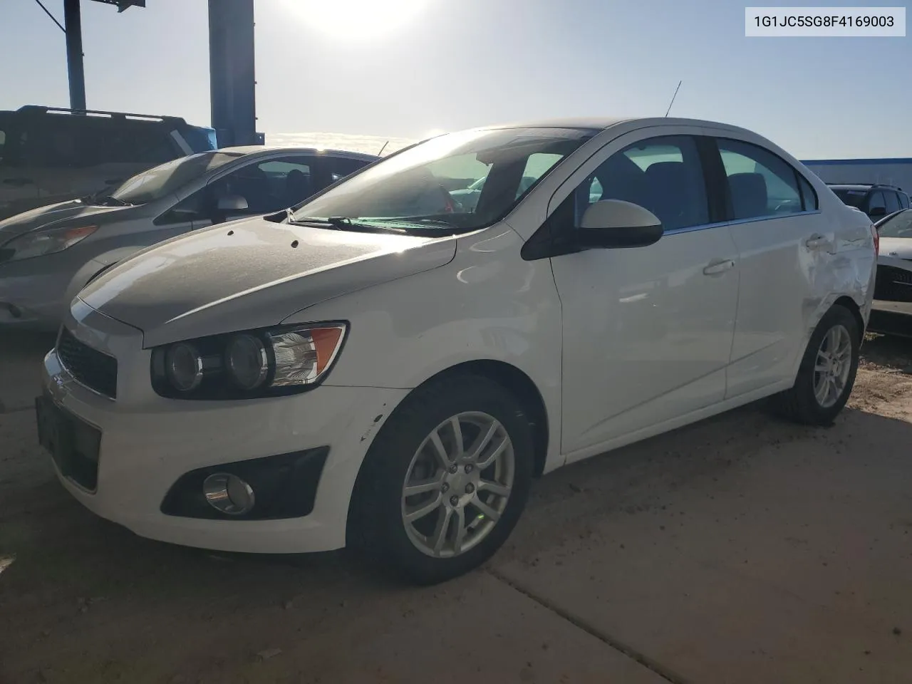 2015 Chevrolet Sonic Lt VIN: 1G1JC5SG8F4169003 Lot: 77707214