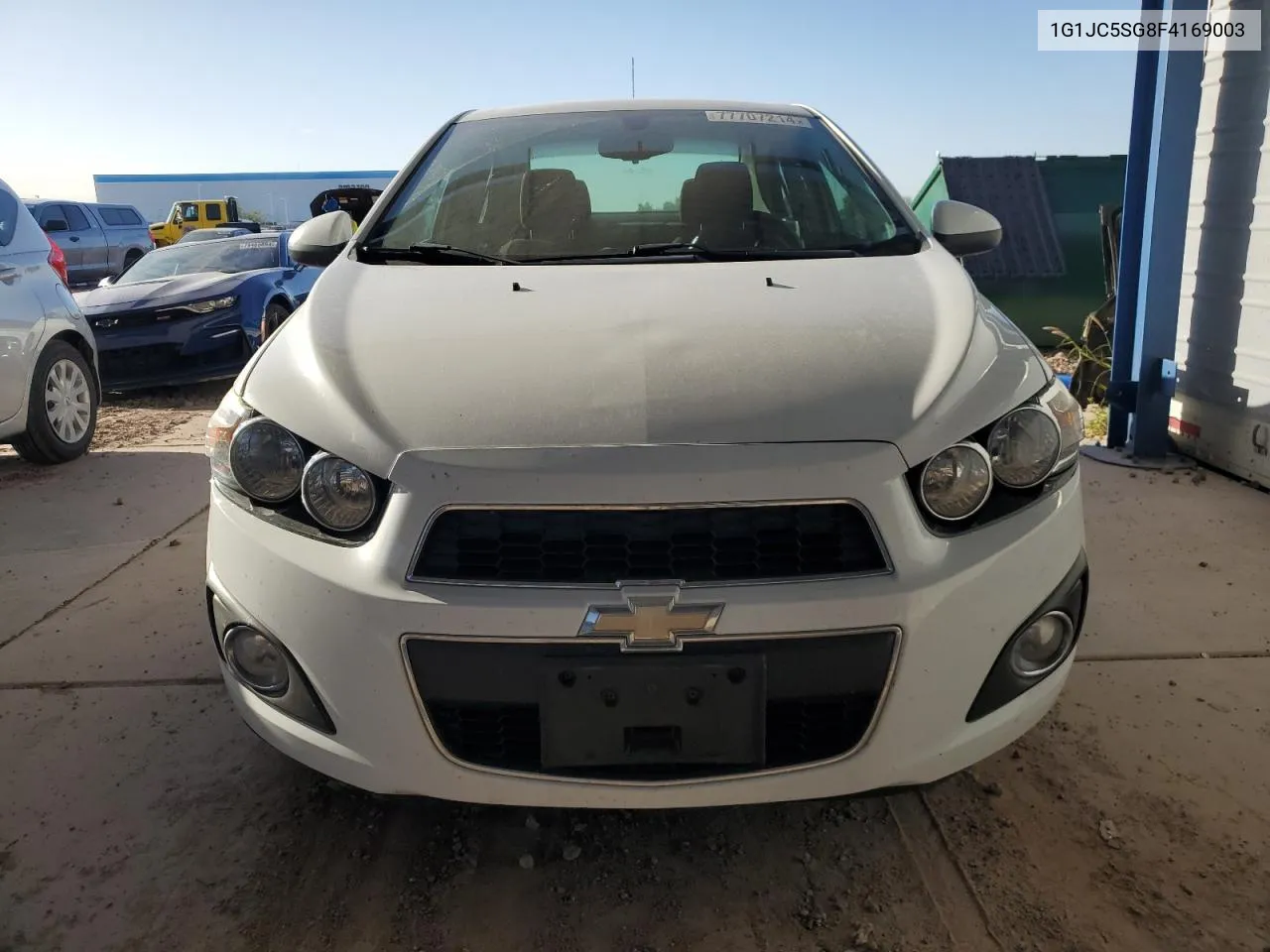 2015 Chevrolet Sonic Lt VIN: 1G1JC5SG8F4169003 Lot: 77707214