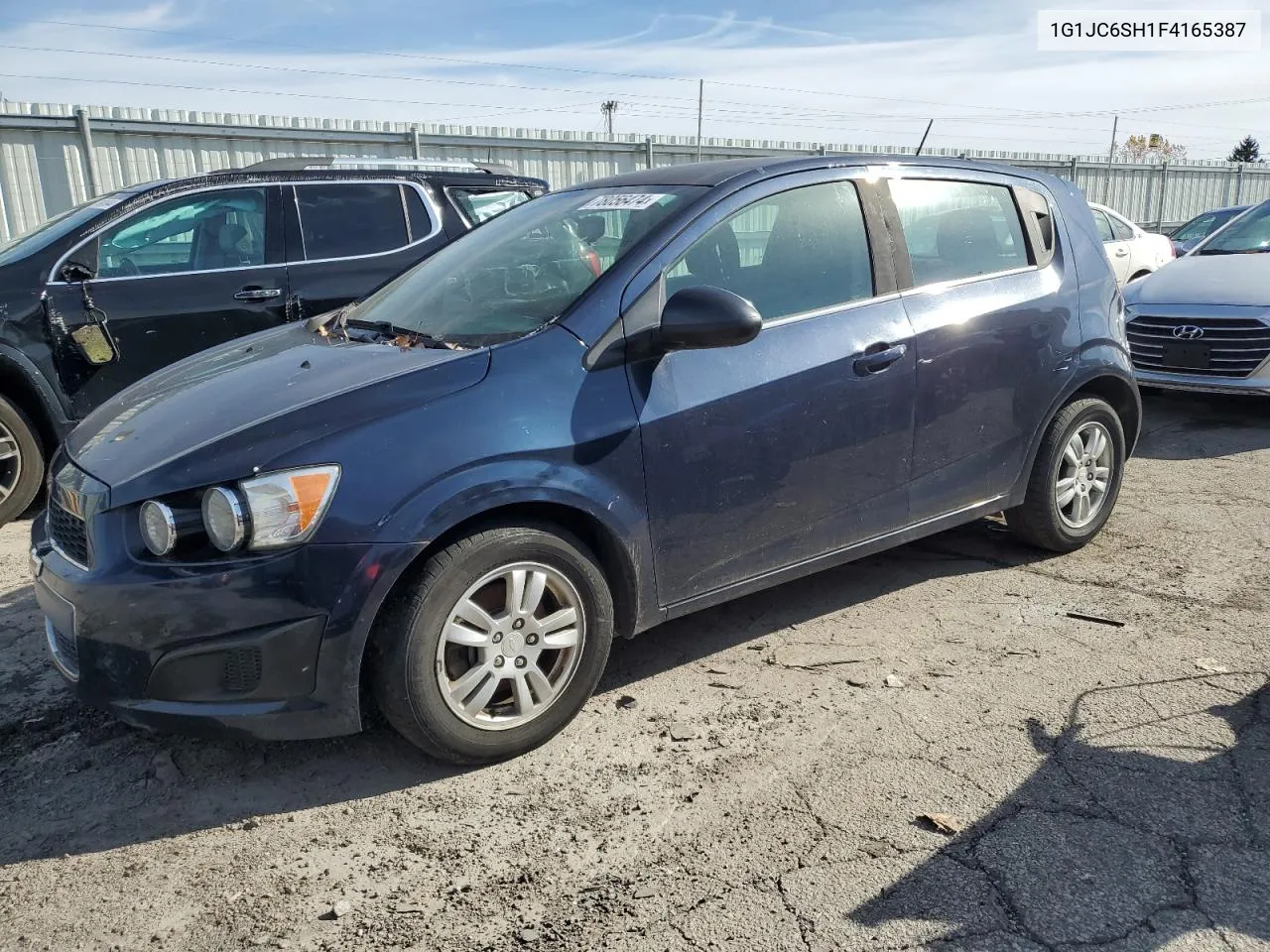 2015 Chevrolet Sonic Lt VIN: 1G1JC6SH1F4165387 Lot: 78056474