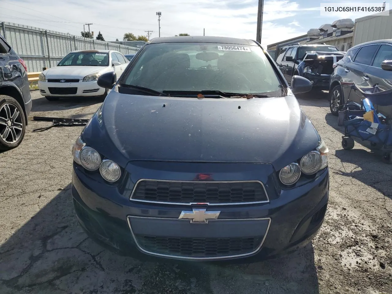 2015 Chevrolet Sonic Lt VIN: 1G1JC6SH1F4165387 Lot: 78056474