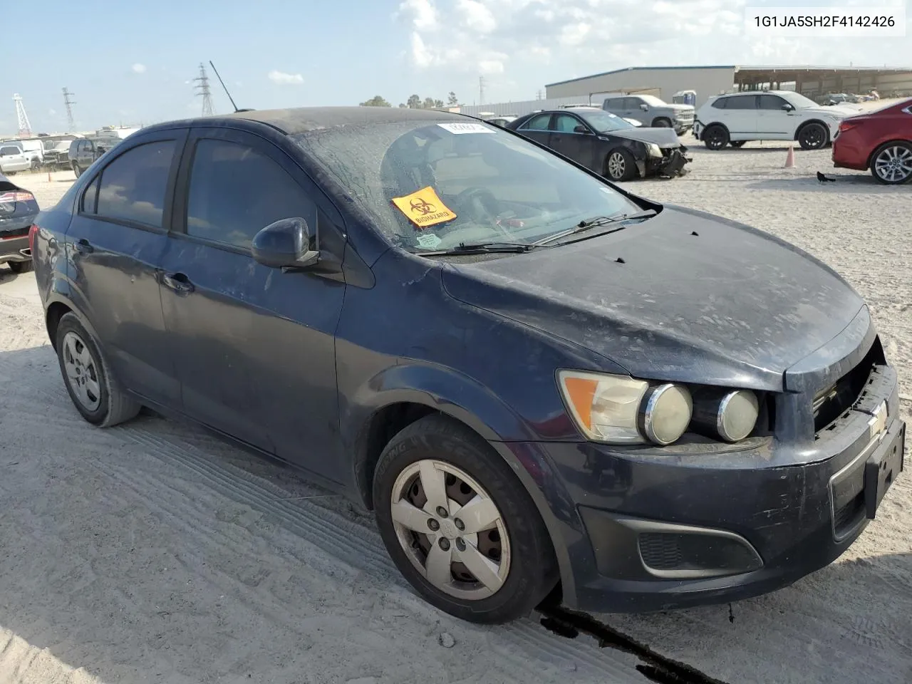 2015 Chevrolet Sonic Ls VIN: 1G1JA5SH2F4142426 Lot: 78286204