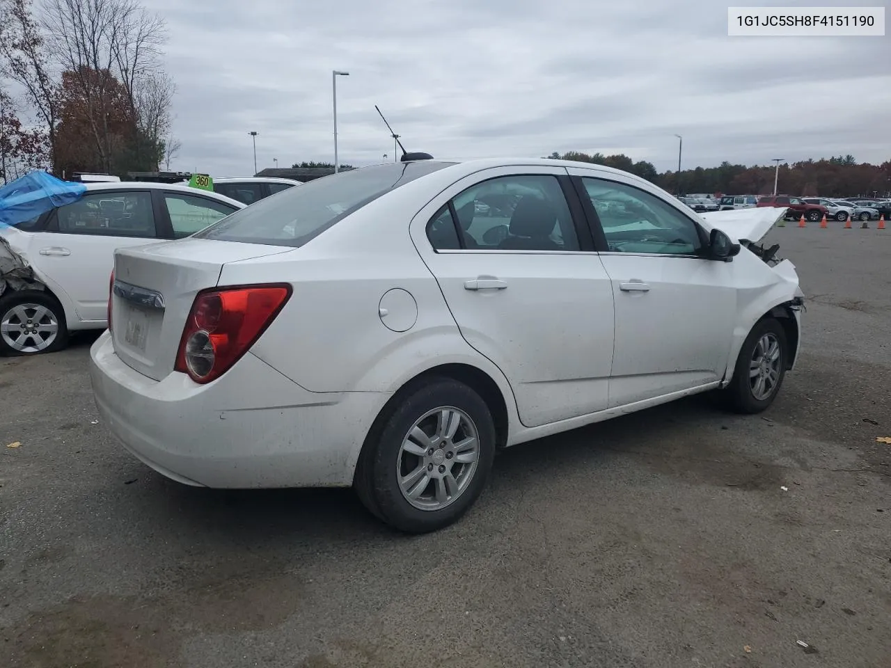 2015 Chevrolet Sonic Lt VIN: 1G1JC5SH8F4151190 Lot: 78298244