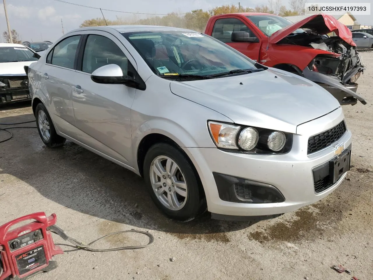 2015 Chevrolet Sonic Lt VIN: 1G1JC5SHXF4197393 Lot: 78451664