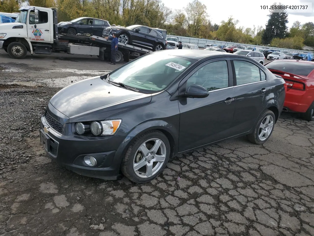 2015 Chevrolet Sonic Ltz VIN: 1G1JE5SB8F4201737 Lot: 78459734