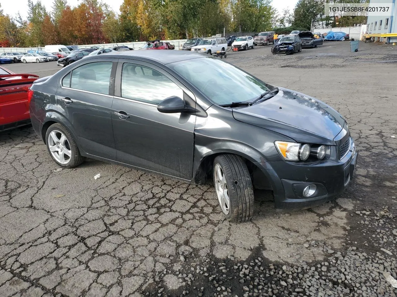 2015 Chevrolet Sonic Ltz VIN: 1G1JE5SB8F4201737 Lot: 78459734