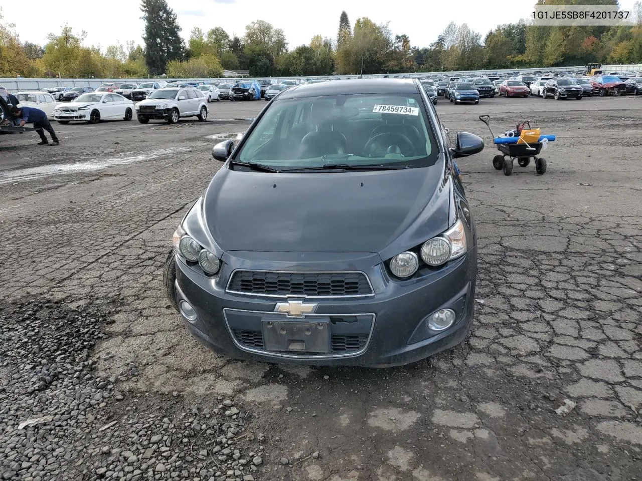 2015 Chevrolet Sonic Ltz VIN: 1G1JE5SB8F4201737 Lot: 78459734