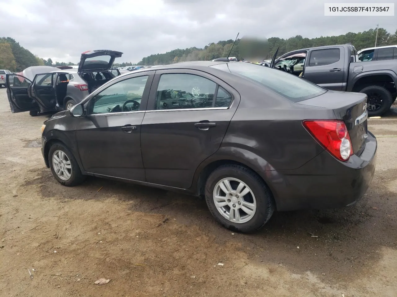 2015 Chevrolet Sonic Lt VIN: 1G1JC5SB7F4173547 Lot: 78462814