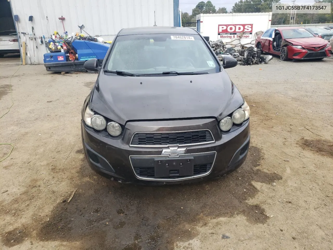 2015 Chevrolet Sonic Lt VIN: 1G1JC5SB7F4173547 Lot: 78462814