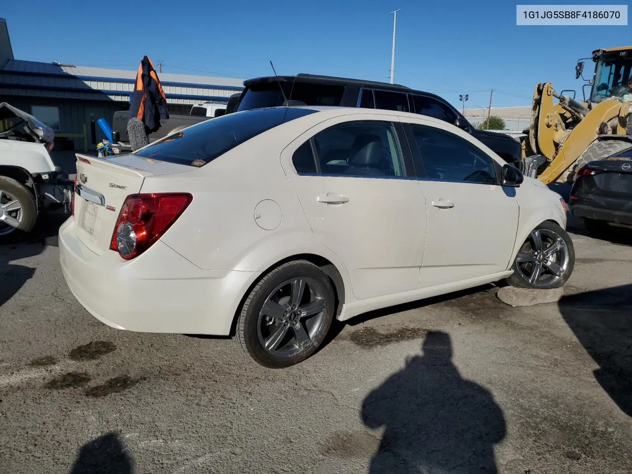 2015 Chevrolet Sonic Rs VIN: 1G1JG5SB8F4186070 Lot: 78496804