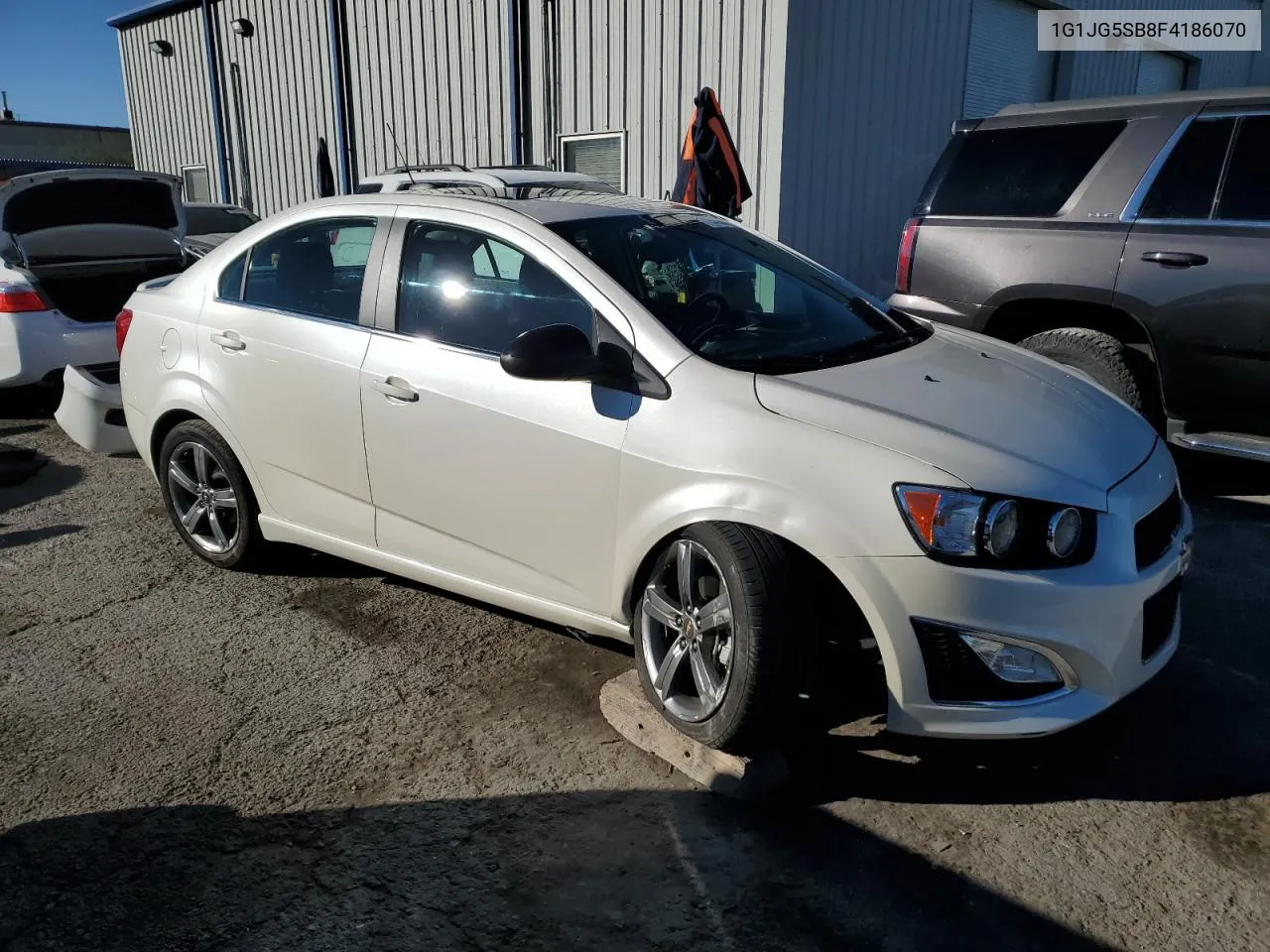 2015 Chevrolet Sonic Rs VIN: 1G1JG5SB8F4186070 Lot: 78496804