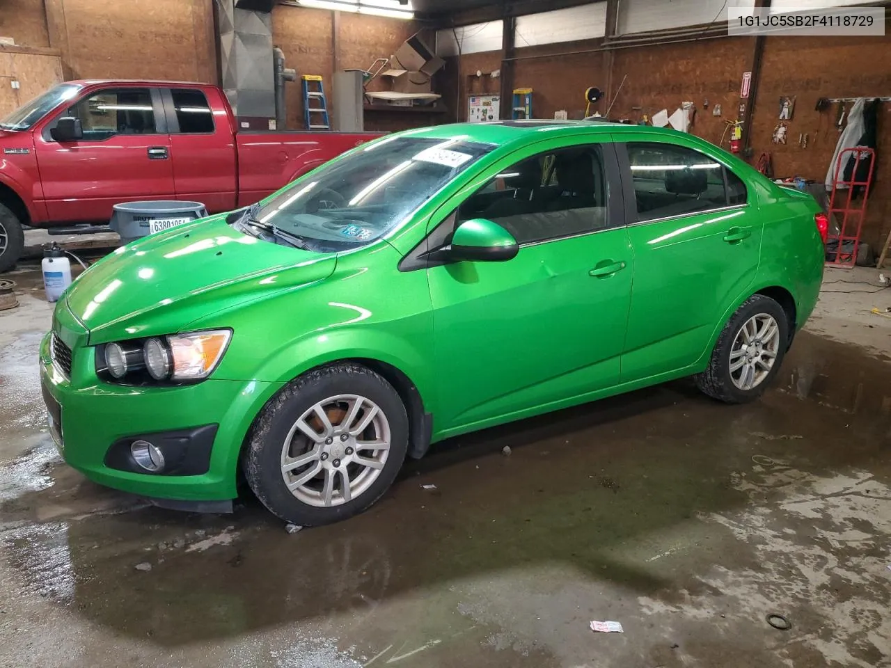 2015 Chevrolet Sonic Lt VIN: 1G1JC5SB2F4118729 Lot: 78664914