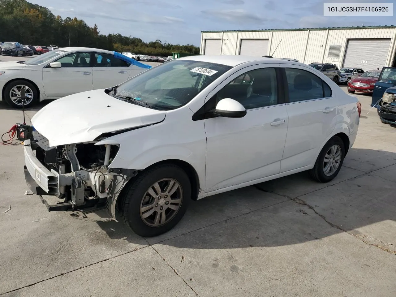 2015 Chevrolet Sonic Lt VIN: 1G1JC5SH7F4166926 Lot: 78720554