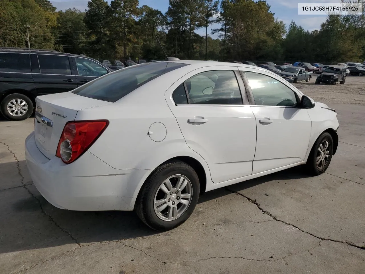 2015 Chevrolet Sonic Lt VIN: 1G1JC5SH7F4166926 Lot: 78720554