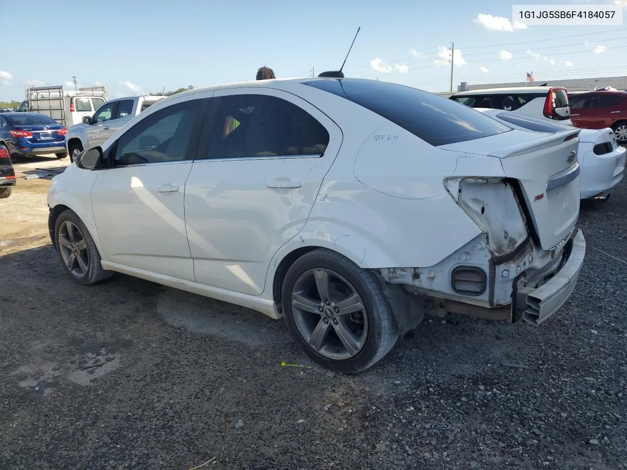 2015 Chevrolet Sonic Rs VIN: 1G1JG5SB6F4184057 Lot: 78735234