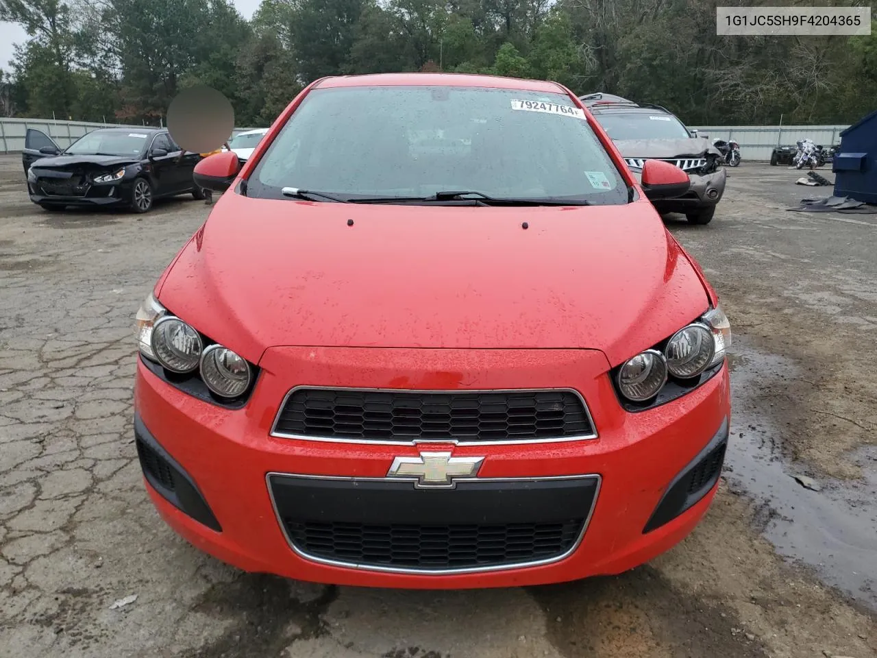 2015 Chevrolet Sonic Lt VIN: 1G1JC5SH9F4204365 Lot: 79247764