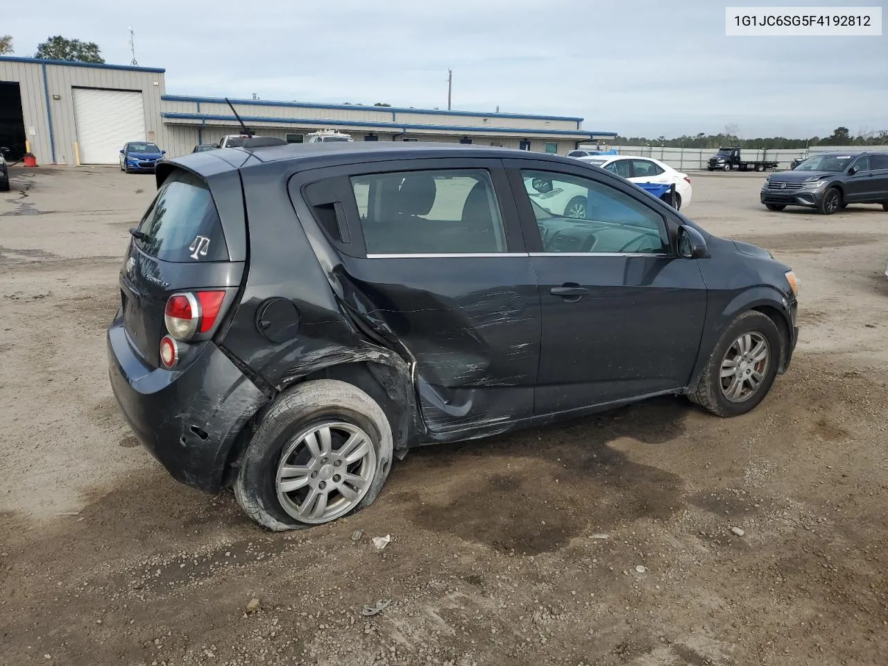 2015 Chevrolet Sonic Lt VIN: 1G1JC6SG5F4192812 Lot: 79348444