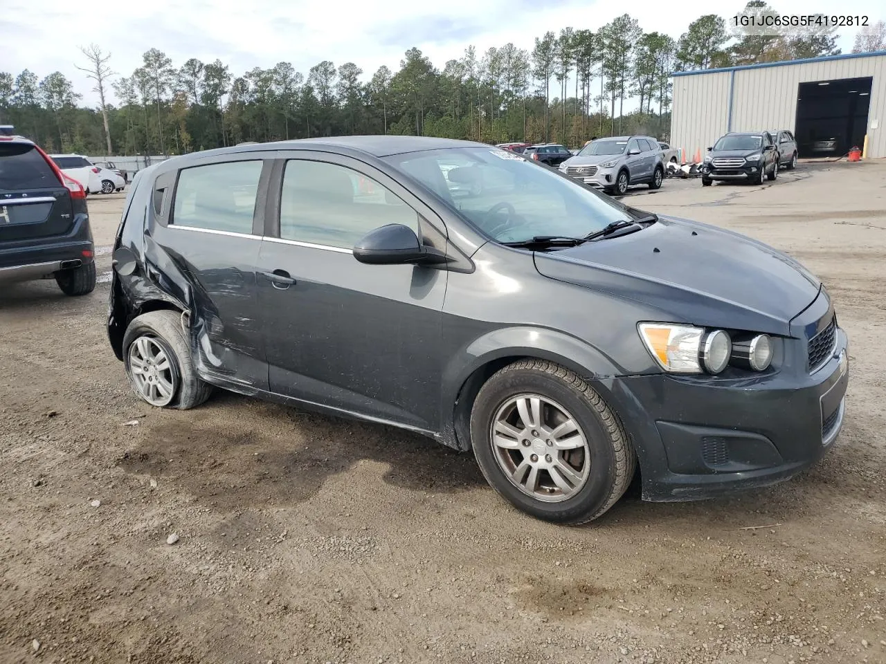 2015 Chevrolet Sonic Lt VIN: 1G1JC6SG5F4192812 Lot: 79348444