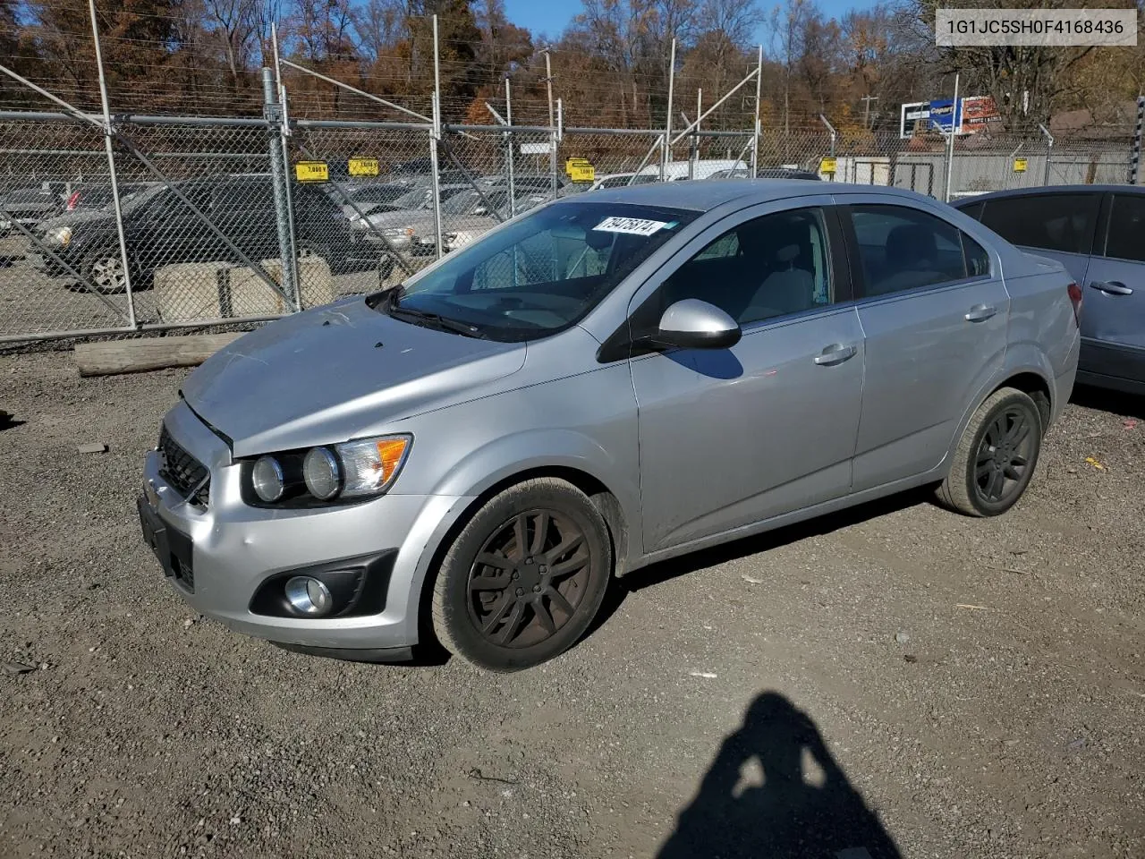 2015 Chevrolet Sonic Lt VIN: 1G1JC5SH0F4168436 Lot: 79475874