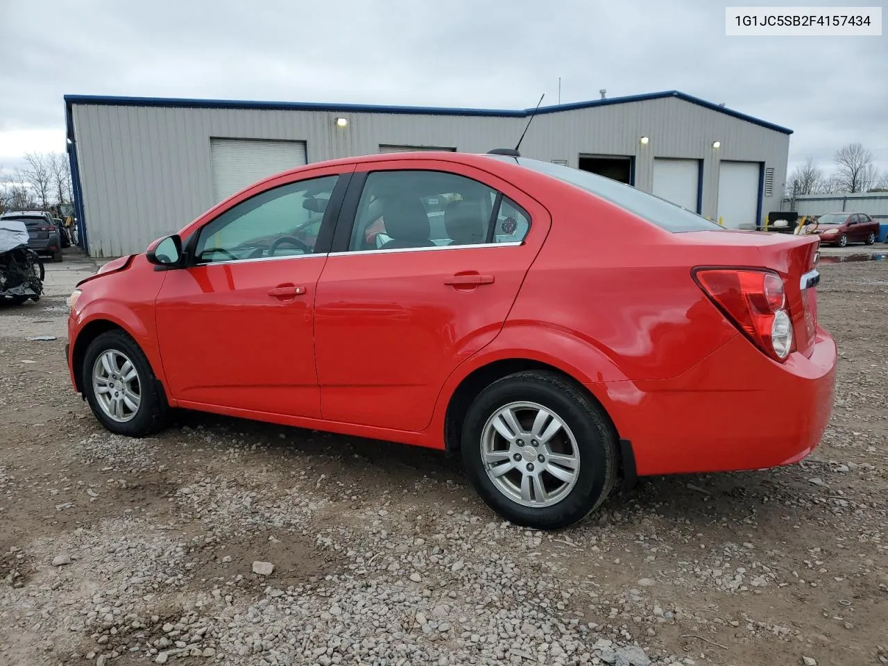 2015 Chevrolet Sonic Lt VIN: 1G1JC5SB2F4157434 Lot: 79633674