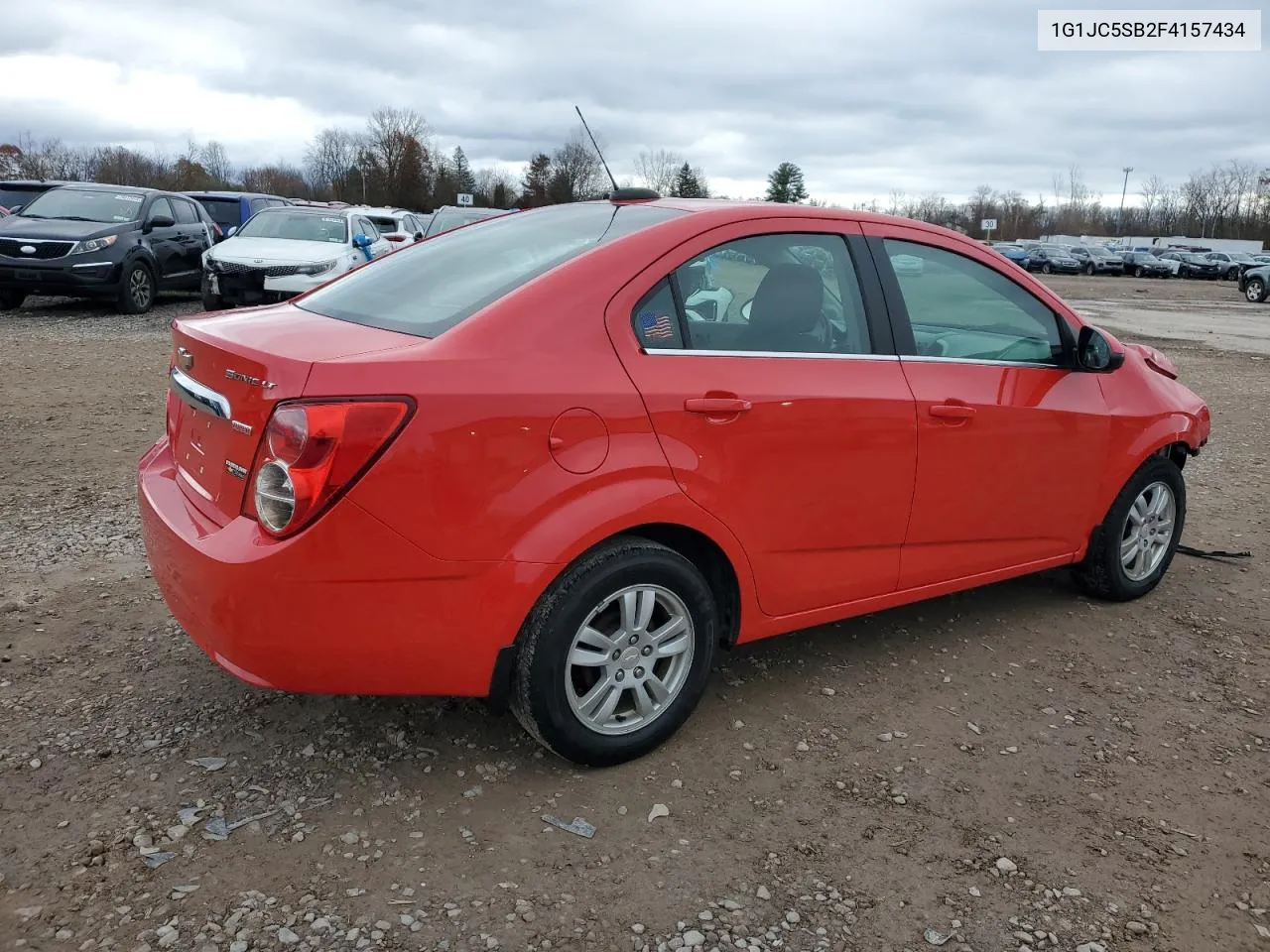 2015 Chevrolet Sonic Lt VIN: 1G1JC5SB2F4157434 Lot: 79633674