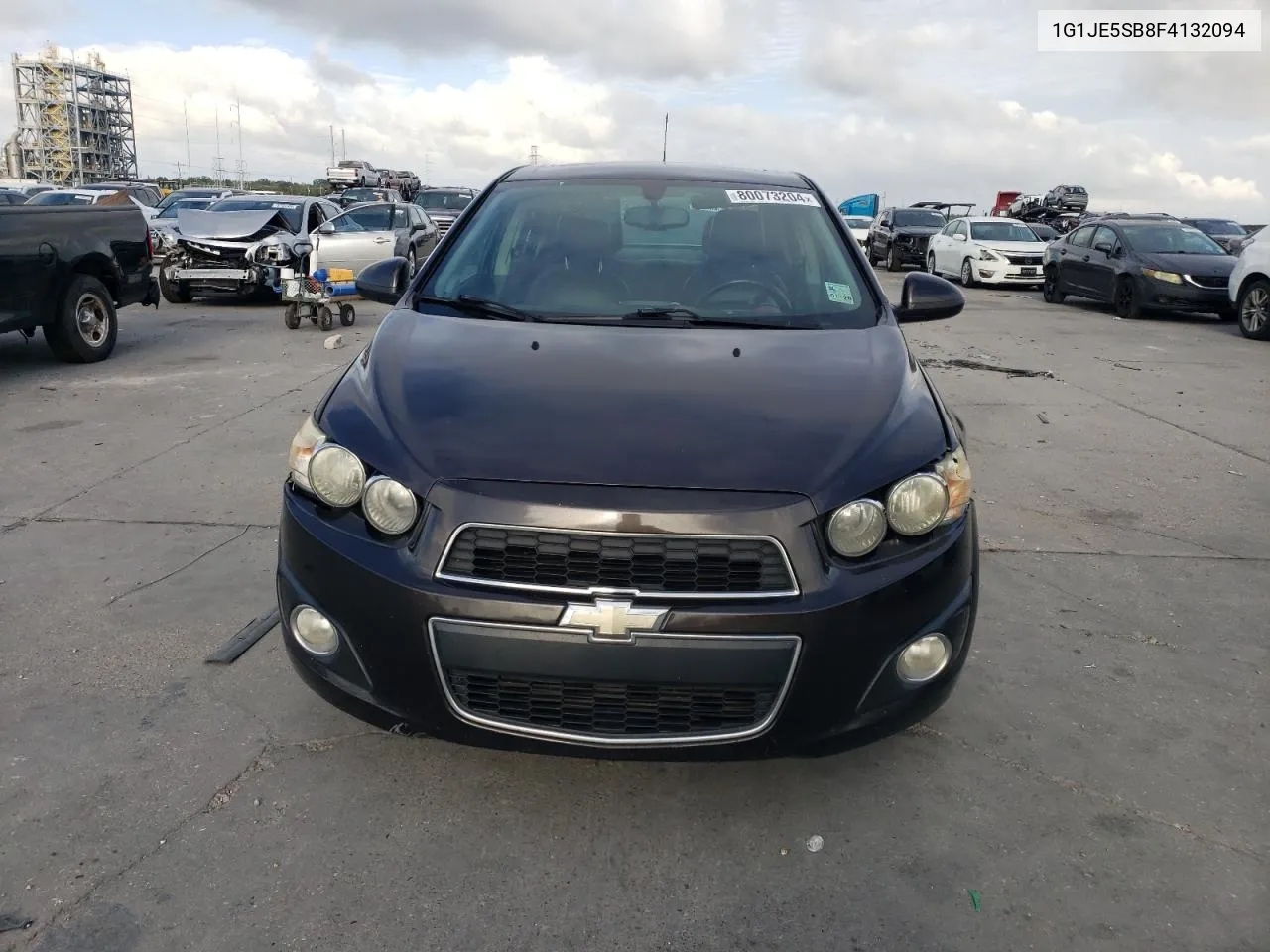 2015 Chevrolet Sonic Ltz VIN: 1G1JE5SB8F4132094 Lot: 80073204