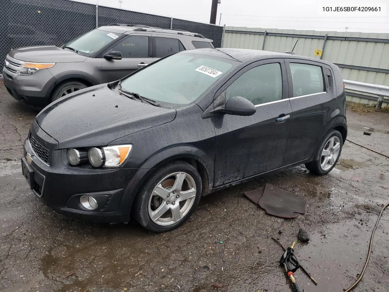 2015 Chevrolet Sonic Ltz VIN: 1G1JE6SB0F4209661 Lot: 80507304