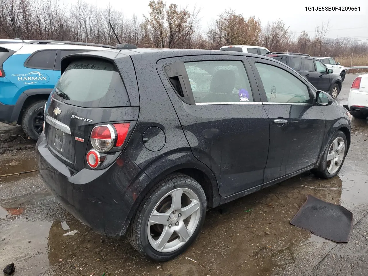 2015 Chevrolet Sonic Ltz VIN: 1G1JE6SB0F4209661 Lot: 80507304