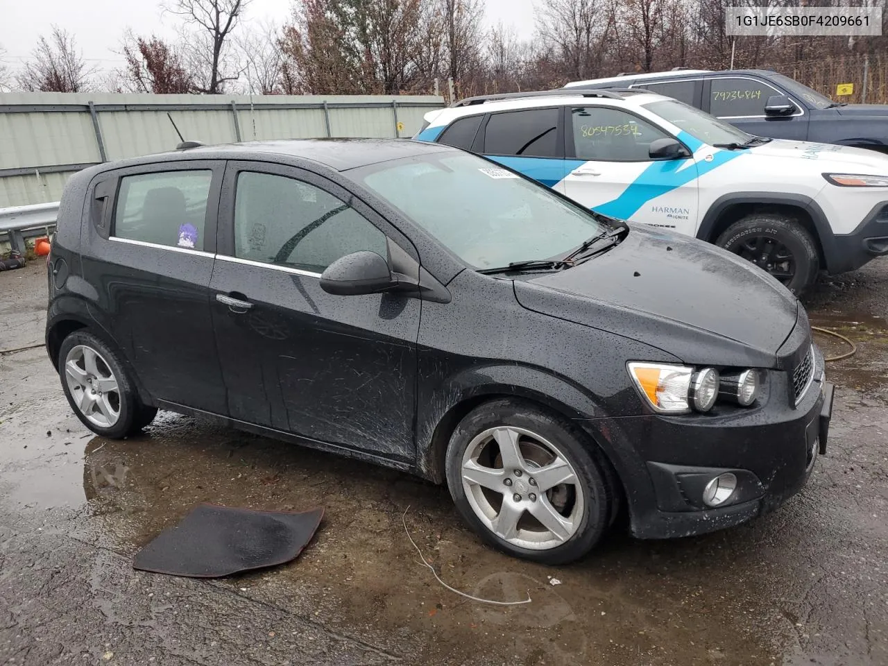 2015 Chevrolet Sonic Ltz VIN: 1G1JE6SB0F4209661 Lot: 80507304