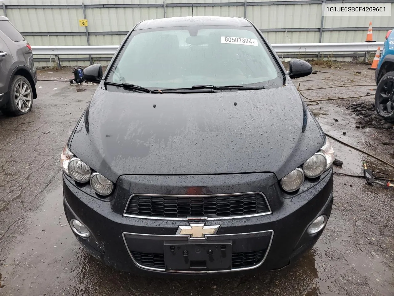 2015 Chevrolet Sonic Ltz VIN: 1G1JE6SB0F4209661 Lot: 80507304