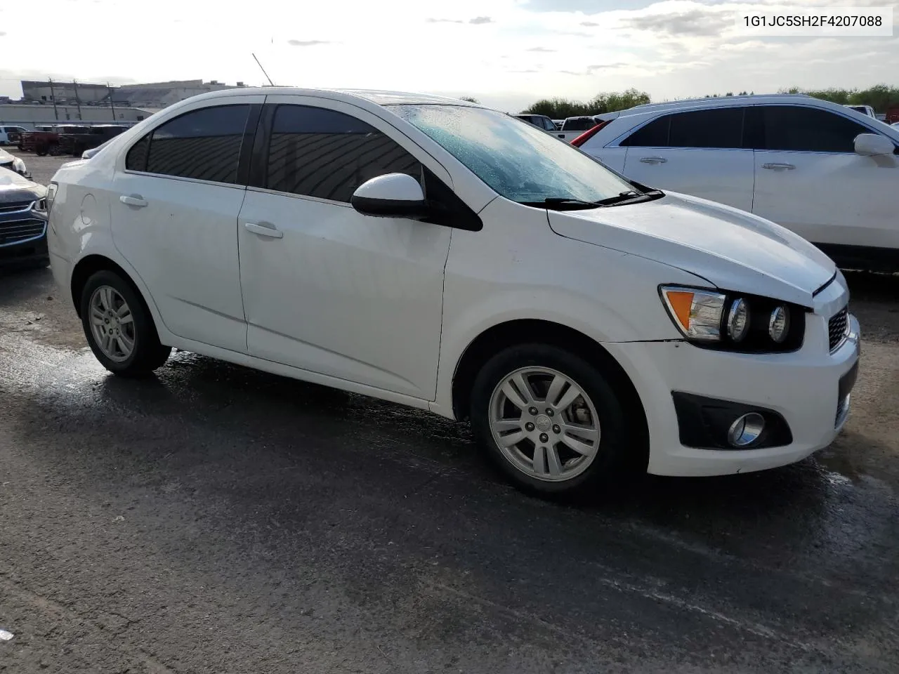 2015 Chevrolet Sonic Lt VIN: 1G1JC5SH2F4207088 Lot: 80592004