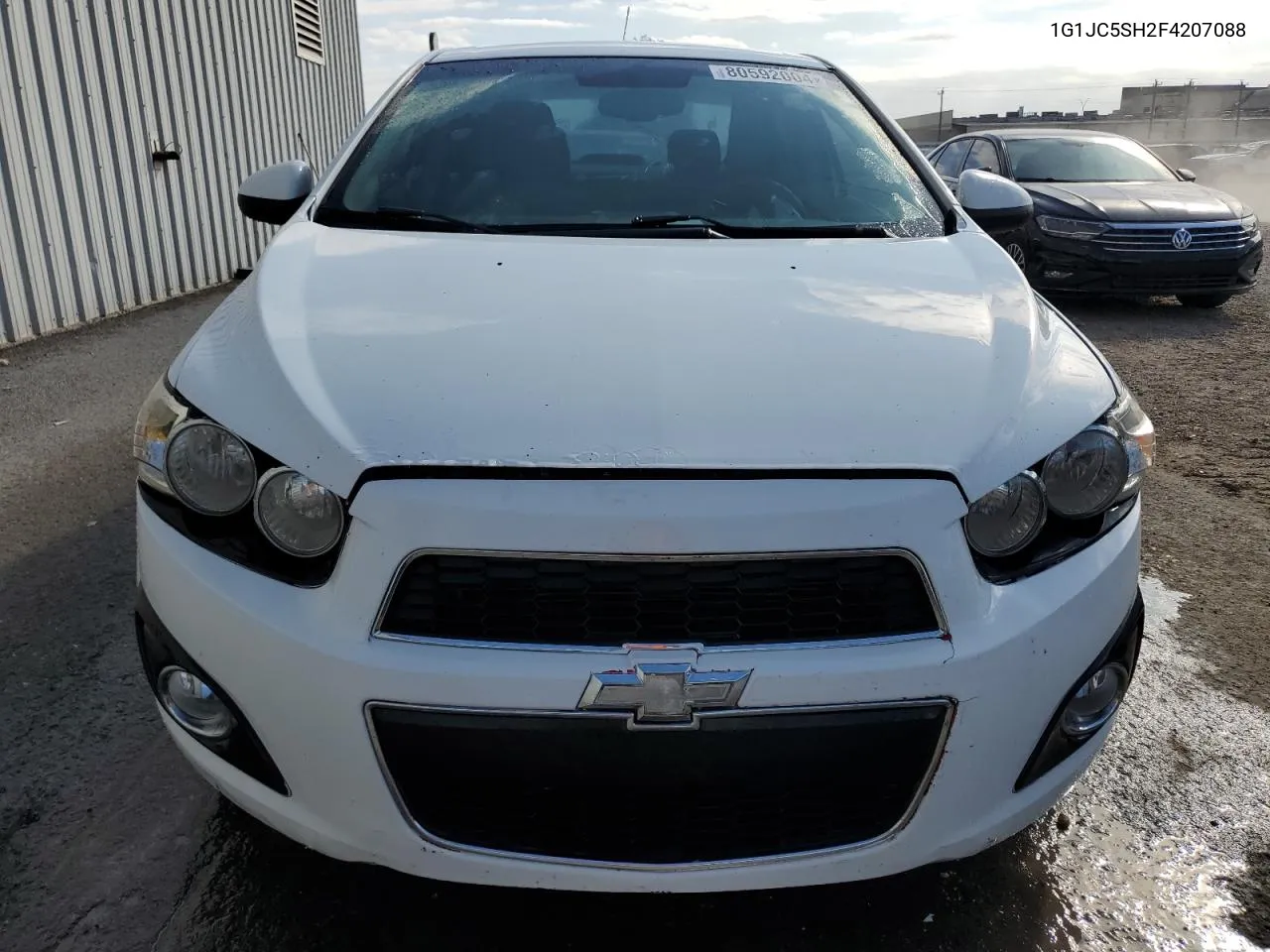 2015 Chevrolet Sonic Lt VIN: 1G1JC5SH2F4207088 Lot: 80592004